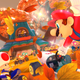 Mario and Toad race up a giant Maple tree.